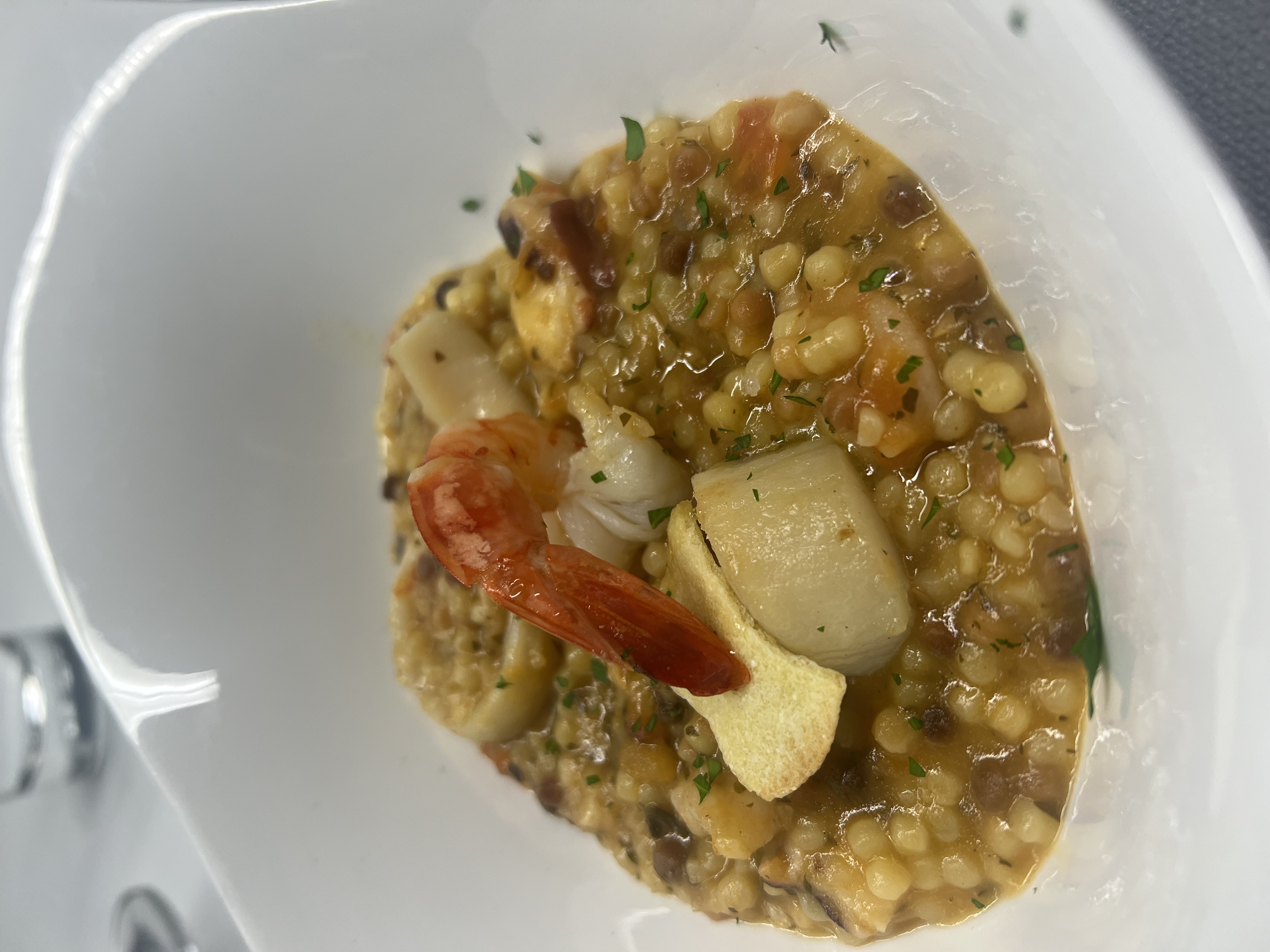 Fregola sarda, Frutti di mare